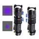 Ультрафиолетовый фонарик SK68 LED UV Flashlight 395nm, 1хАА, Portable Mini Lamp - изображение 2