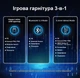 Игровые беспроводные наушники Shark l80 PRO с 2.4G + Bluetooth 5.3, съемным микрофоном, Hi-Fi звуком, для ПК, PS4, PS5, Xbox, телефона Black - изображение 8