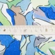 Тканина костюмно-платтяна льон з віскозою 140 см 180 г/м2 для суконь, костюмів, спідниць, брюк, комбінезонів акварель синя м.п. - зображення 5
