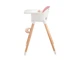 Стільчик для годування 2 в 1 KinderKraft Sienna Pink (KKKSIENPNK0000) - изображение 5