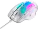 Мышь Havit HV-MS1011SE USB Transparent White (6950676293678) - изображение 3