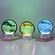 Настольная лампа ночник Песочные часы 3D RGB Подвижный песок от USB - изображение 7