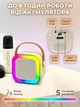 Детское караоке 2в1 K12 /Портативная колонка с караоке микрофоном RGB подсветкой Bluetooth - изображение 7