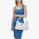 Сумка женская кожаная тоут средняя Regina Notte Tote 4005 Белый - изображение 2