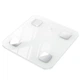 Напольные смарт-весы HOCO HI21 Smart body fat scale 3xAAA до 180 кг White (6942007624121) - изображение 1