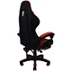 Кресло геймерское игровое Bonro B-810 Red с подставкой для ног (42300049) - изображение 3