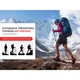 Трекінгова палиця Naturehike ST10 NH19S010-T, 110 см, блакитна - изображение 5