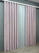 Комплект готовых штор VR-Textil Софт № 1729ш Фуксия с белым 150х270 см 2 шт (33-0648) - изображение 4