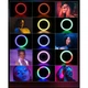 Кольцевая лампа NNHQ-10 RGB (26см) - изображение 2