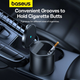 Попільничка Baseus Premium 2 Series Car Ashtray Cluster Чорна (C20464700111-00) - зображення 7