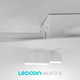 Люстра ML472-8 белая Ledcoin на 8 ламп GX53 (потолочный светильник под сменные LED лампы) Ø1000х55мм - изображение 6
