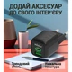 Мережевий зарядний пристрій WALKER WH-71 GAN 30W + Type-C to Type-C white - зображення 2