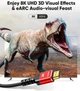 Кабель Highwings HDMI 2.1 48Gbps 8K@60Hz 4K@120Hz 2м красный - изображение 5