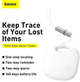 Чохол-брелок Baseus T2 Pro Smart Device Tracker White (FMTP000002) - зображення 13
