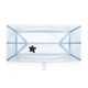 Ванночка Stokke Flexi Bath, блакитний (Ocean Blue) (7040355319139) (531913) - зображення 2