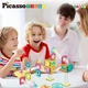 Конструктор Picasso магнітний Tiles Mini Diamond Marble Run Track Set 60 деталей (817338028299) - зображення 7