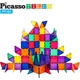 Конструктор Picasso магнітний Tiles Magnetic Building Blocks 101 деталь (817338022402) - зображення 4