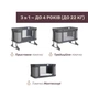 Кроватка Chicco Next2Me Forever 3 в 1 темно-серый (79650.27) - изображение 6