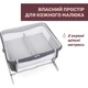 Ліжечко Chicco Next2Me Twins для двійні сірий (87077.68) - зображення 6