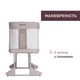 Кроватка Chicco Next2Me Forever 3 в 1 бежевый (79650.10) - изображение 10