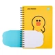 Блокнот Yes 2 в 1 В5 В7 80 лк 20 лк двойная спираль Line Friends Sally клетка (151780) - изображение 2