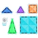 Конструктор Picasso магнитный Tiles Mini Diamond Series Set 60 деталей (817338022303) - изображение 3