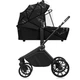 Коляска Lionelo 3 в 1 MIKA PLUS BLACK ONYX (LO-MIKA PLUS 3IN1 BLACK ONYX) - изображение 3
