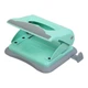 Діркопробивач Buromax пластиковий PASTEL, до 20 аркушів, 125 х 95 х 65 мм, м'ятний (BM.4020-38) - зображення 2