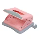 Дырокол Buromax пластиковый PASTEL, до 20 листов, 125 х 95 х 65 мм, розовый (BM.4020-10) - изображение 2