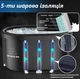 Овальная ледяная ванна Ice Bath Spa с крышкой 120x70x70 см - изображение 4
