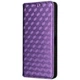 Чохол Deexe Rhombus Book для Motorola Edge 60 Pro - Purple - зображення 6