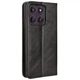 Чехол-книжка Deexe Retro Style для Motorola Edge 60 Pro - Black - изображение 7