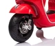 Электромобиль-мопед Milly Mally Vespa GTS Super 2х6 В Red 5907, 5901761129786 - изображение 5