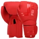 Перчатки боксерские красные на липучке Firstrage Fight Gear 4276 размер 12 унций - изображение 1