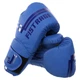 Перчатки боксерские синие на липучке Firstrage Fight Gear 4276 размер 14 унций - изображение 3