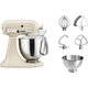 Кухонная машина KitchenAid Artisan 4,8 л 5KSM175PSEAC с откидным блоком кремовый - изображение 1