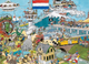 Puzzle Jumbo Jan van Haasteren Powietrze, ląd i woda 1000 elementów (8710126819128) - obraz 2