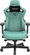 Fotel gamingowy Anda Seat Kaiser 3 Size XL Green (AD12YDC-XL-01-E-PV/C) - obraz 1