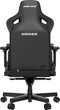 Крісло ігрове Anda Seat Kaiser 3 Size XL Fabric Black (AD12YDC-XL-01-B-CF) - зображення 4