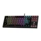 Игровая клавиатура fantech atom87 mk876v2 sumi blue switch серый черный цвет - изображение 1