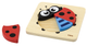 Drewniany mini puzzle Viga na podkładce Biedronka 50168 (6934510501686) - obraz 3