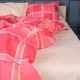 Комплект постільної білизни Mirson Полуторний 143х210 см 17-0783 Checkered Flame Бязь (2200011274706) - зображення 3
