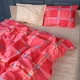 Комплект постільної білизни Mirson Полуторний 143х210 см 17-0783 Checkered Flame Бязь (2200011274706) - зображення 1