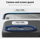 Чохол Silicone Premium case MagSafe з захистом камери та дисплея для iPhone 17 Full Protective lilac 4702 - изображение 3
