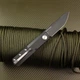 Ніж складаний Real Steel G-Tanto | All black 7801SB - изображение 3