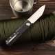 Ніж складаний Real Steel G-Tanto | All black 7801BS - изображение 2