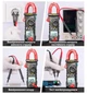 Цифровой мультиметр токоизмерительные клещи ANENG CM82 black AC/DC - изображение 9