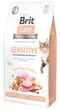 Корм сухой Brit Care Cat Grain Sensitive HDigestion Delicate Taste для кошек с чувствительным пищеварением 7кг - изображение 1