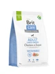 Корм сухий Brit Care Dog Sustainable Adult Large Breed для собак великих порід з куркою та комахами 3 кг - зображення 1