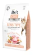 Корм сухой Brit Care Cat Grain Sensitive HDigestion Delicate Taste для кошек с чувствительным пищеварением 2кг - изображение 1